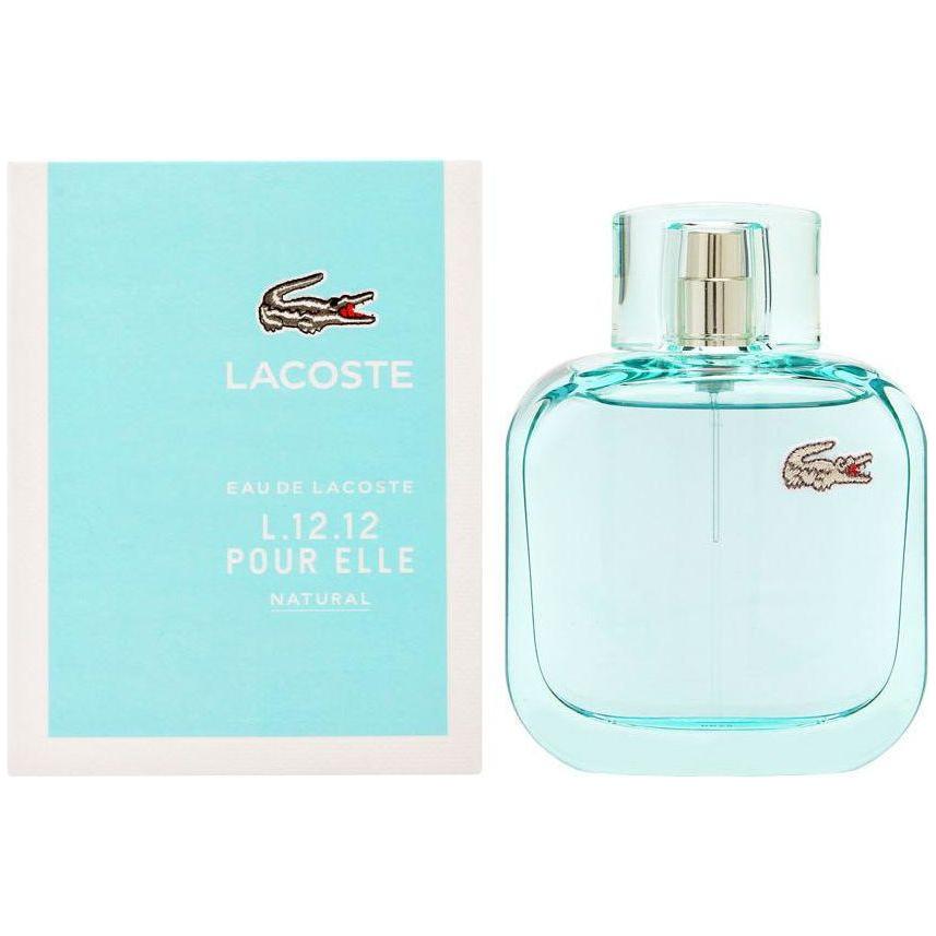 L12.12 POUR ELLE NATURAL By Lacoste perfume EDT 3 / 3.0 oz New in Box 730870124277
