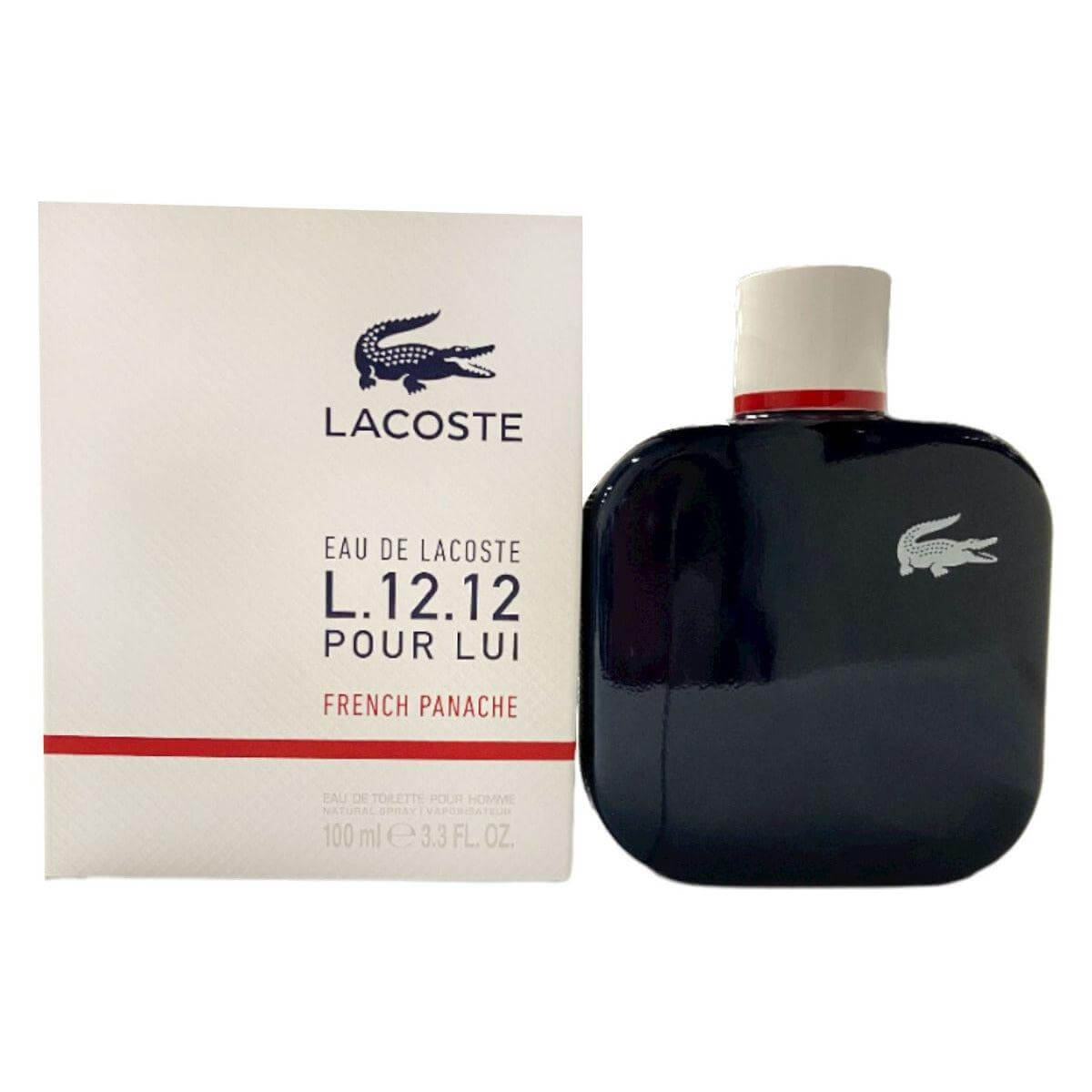 Lacoste Eau De L.12.12 Pour Lui French Panache Men EDT 3.3/3.4 oz New Box 3614228228749