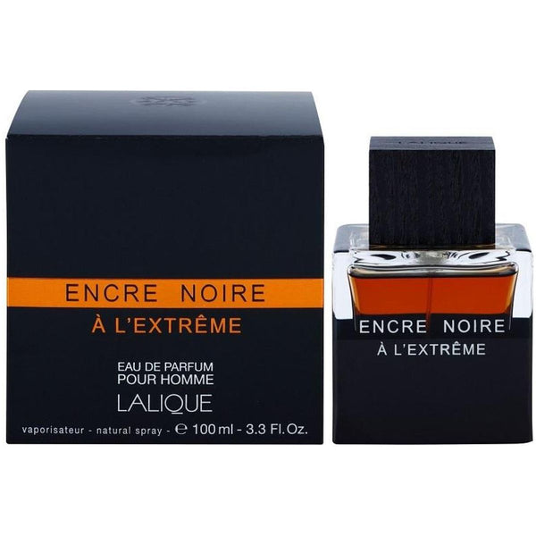 Encre Noire A L'extreme by Lalique Cologne for Men EDP 3.3 / 3.4 oz New In Box