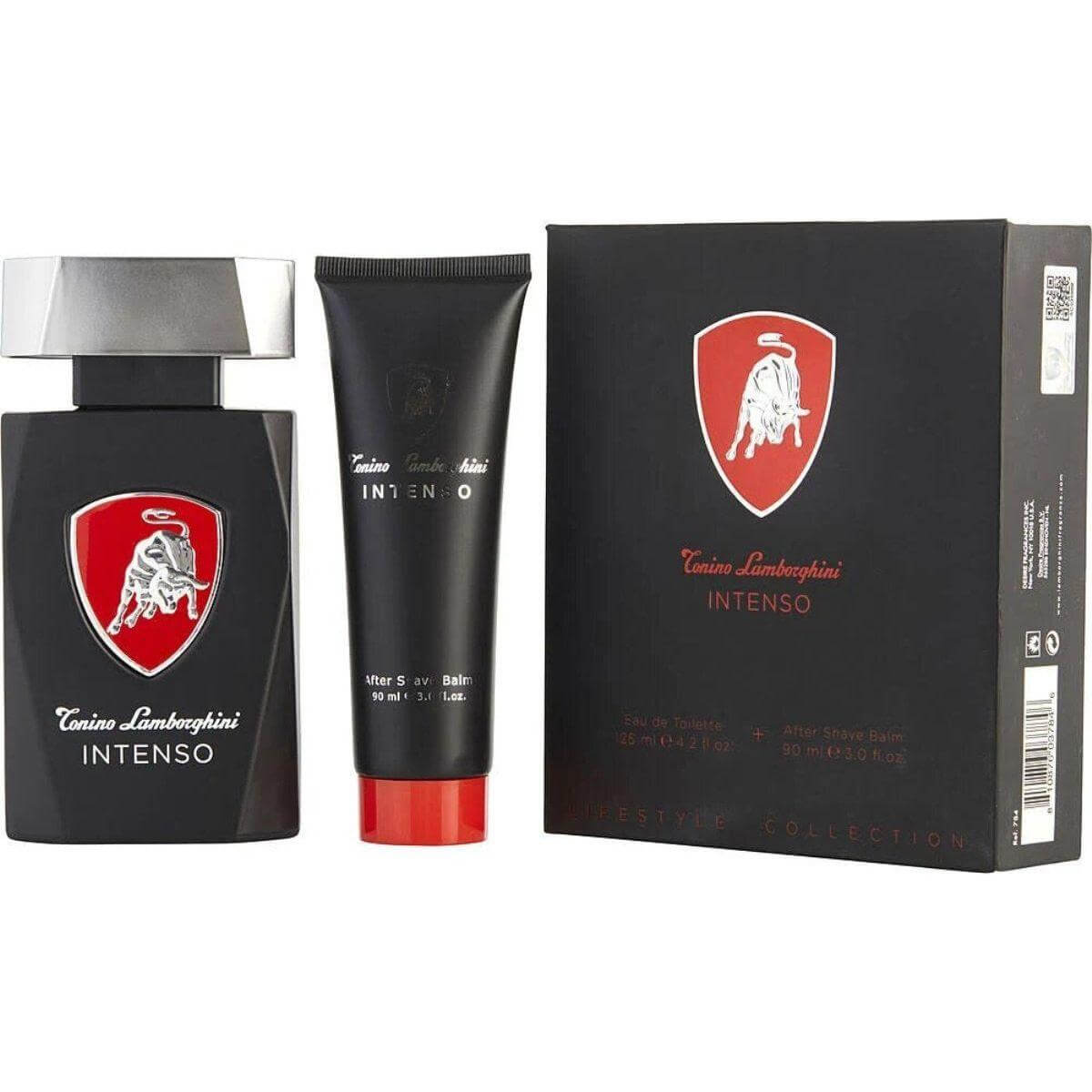 Lamborghini Intenso 2 pcs Set by Tonino Lamborghini EDT for men 4.2 oz New in Box 810876037846