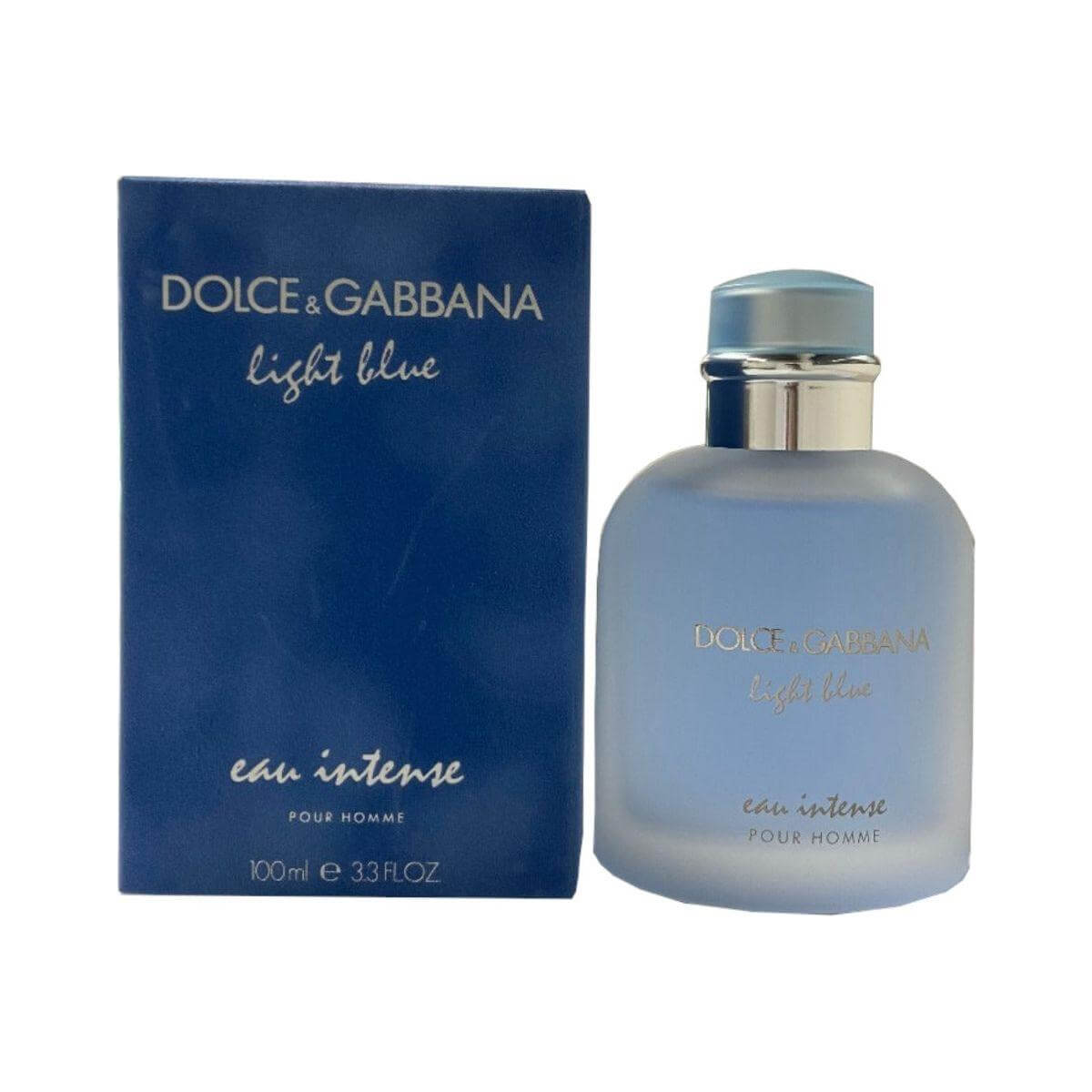 Light Blue Eau Intense Dolce & Gabbana cologne for men 3.3 EDP 3.4 oz New In Box 8057971181391
