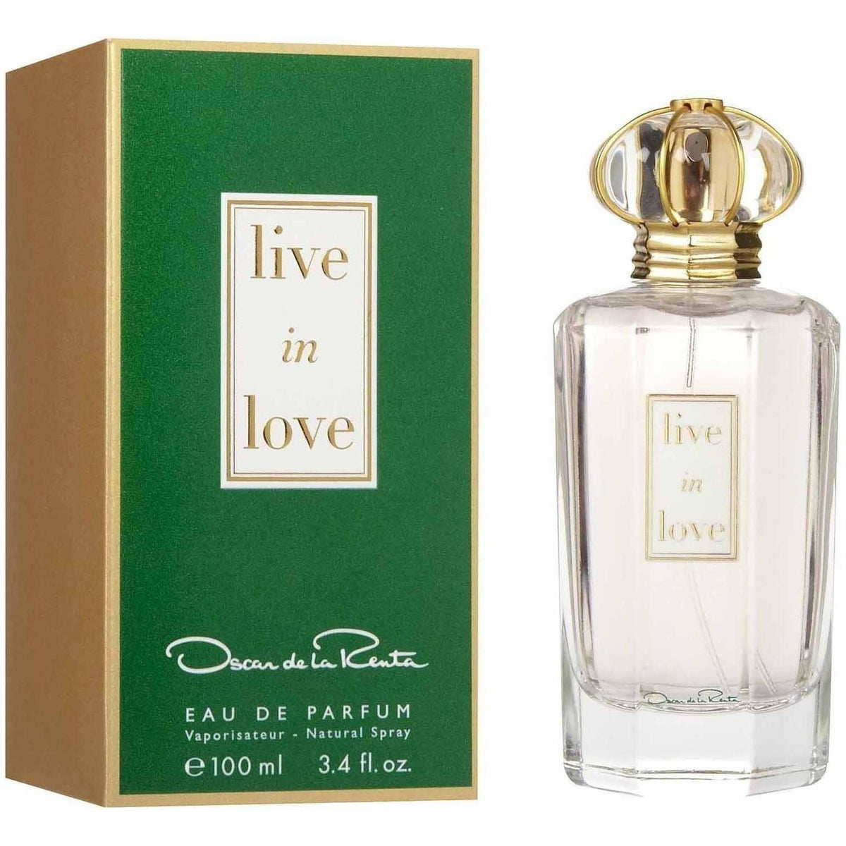 Live in Love Oscar de la Renta 3.3 / 3.4 oz EDP Perfume Women NEW in Box 883915905697