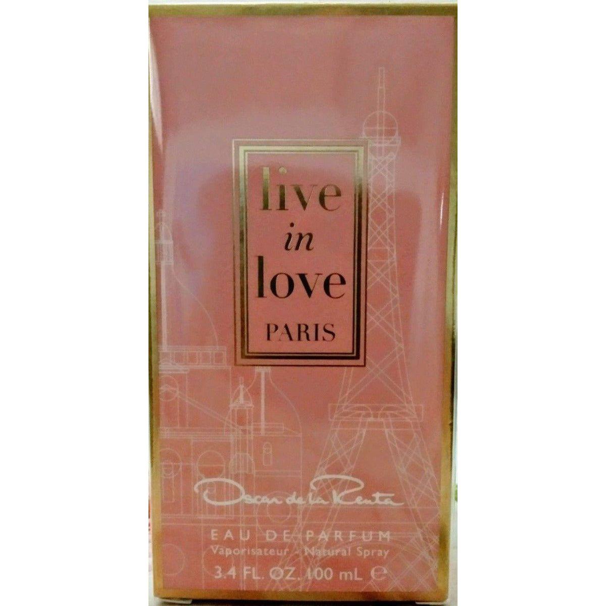 Live in Love Paris by Oscar de la Renta perfume for her EDP 3.3 / 3.4 oz New in Box 085715811011