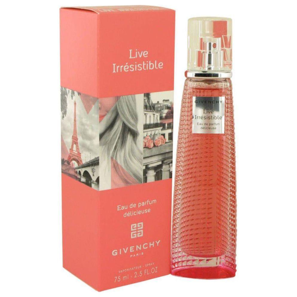 Live Irresistible Delicieuse by Givenchy perfume for women EDP 2.5 oz New in Box 3274872346000