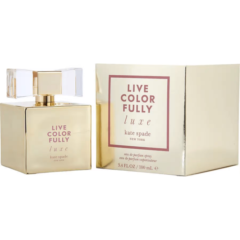 Live Colorfully Luxe by Kate Spade perfume for women EDP 3.3 / 3.4 oz New in Box