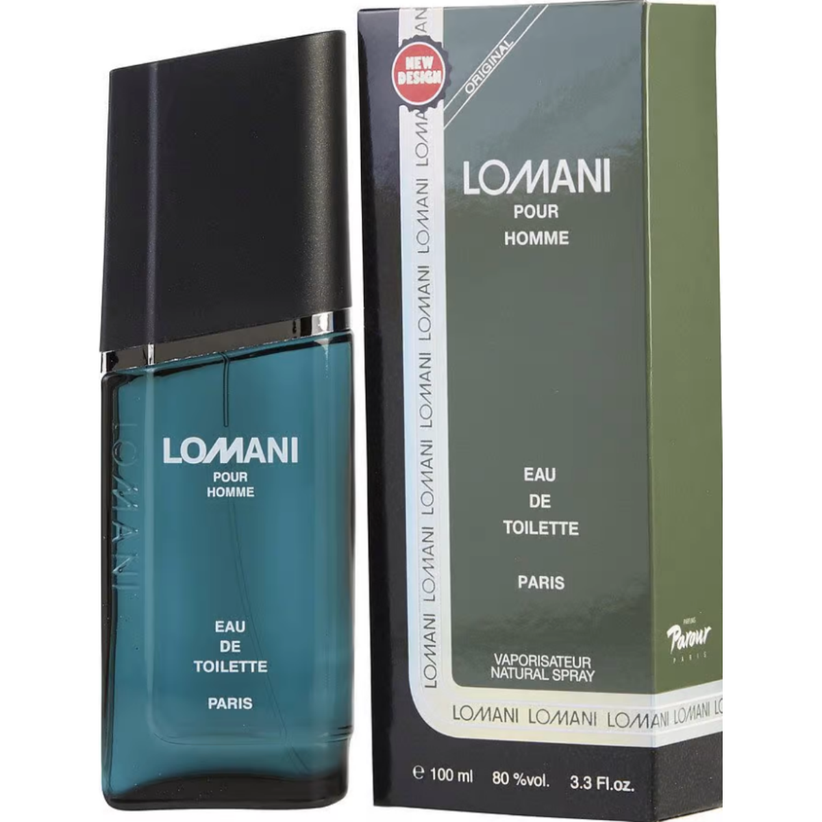 Lomani pour homme cologne EDT 3.3 / 3.4 oz New in Box 3610400000387