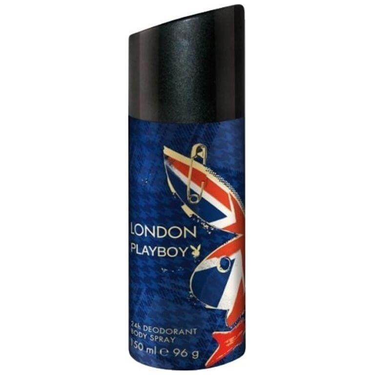 London Playboy Deodorant Body Spray men 5 oz 3607340472466
