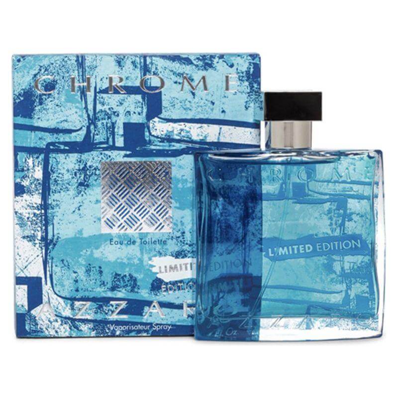 Loris Azzaro Chrome Limited Edition Men EDT 3.3/3.4 oz New Box 3351500959754