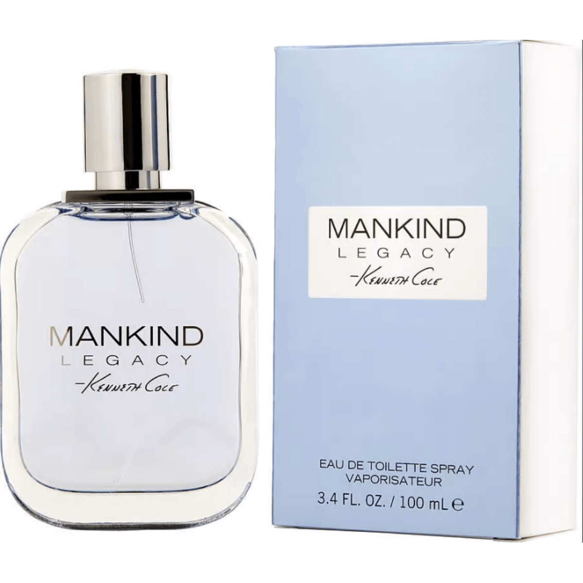Mankind Legacy by Kenneth cologne for men EDT 3.3 / 3.4 oz New in Box 608940578827