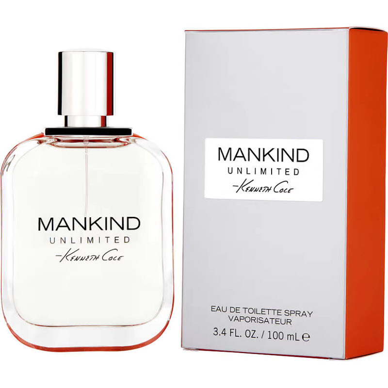 Mankind Unlimited by Kenneth Cole cologne for men EDT 3.3 / 3.4 oz New in Box