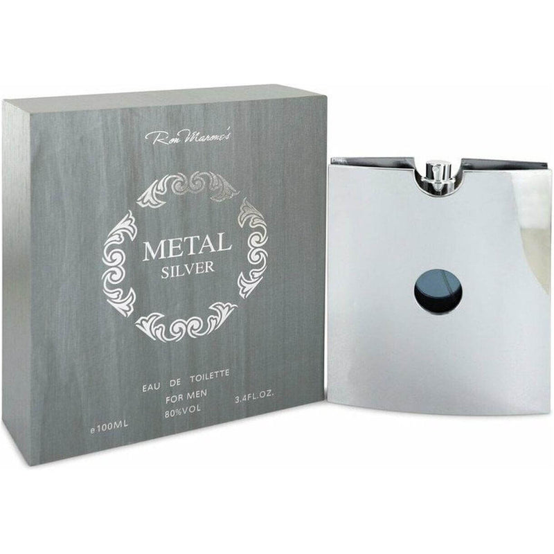 Metal Silver by Ron Marone's cologne for men EDT 3.3 / 3.4 oz New in Box