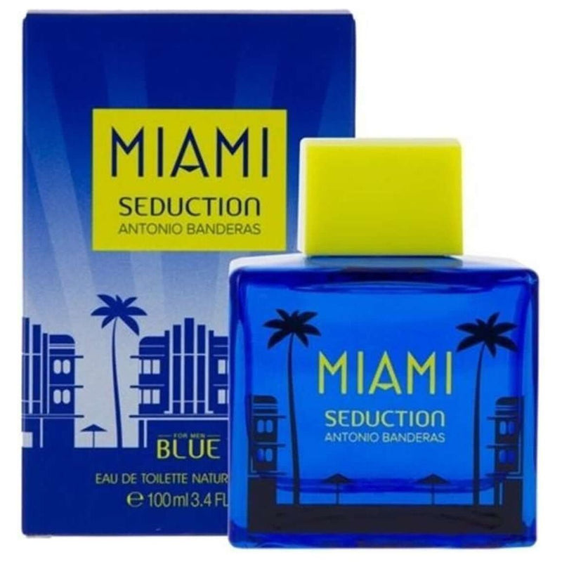 Antonio Banderas Blue Seduction Miami by Antonio Banderas cologne for men EDT 3.3 / 3.4 oz New in Box at $ 21.89