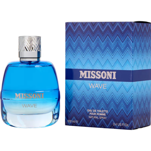 Wave by Missoni cologne for men EDT 3.3 /3.4 oz New In Box