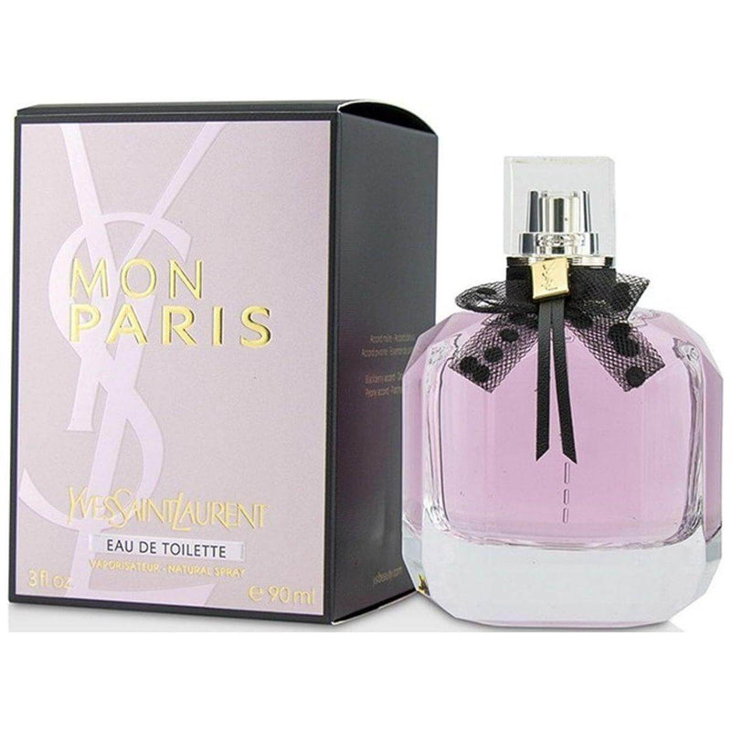 Yves Saint Laurent Mon Paris by Yves Saint Laurent for her EDT 3.0 / 3 oz New in Box at $ 70