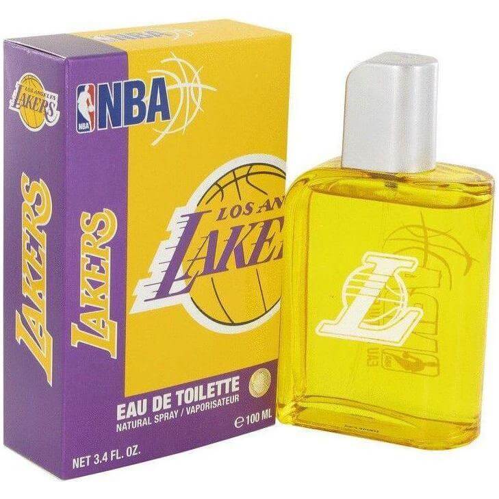 NBA LA LAKERS for Men 3.3 / 3.4 oz edt Cologne NEW in BOX 663350052329
