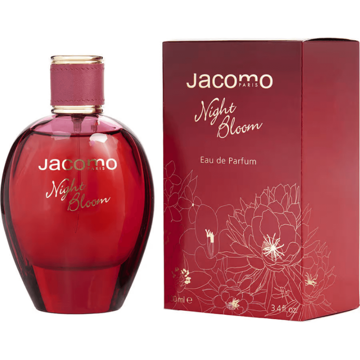 Night Bloom by Jacomo perfume for women EDP 3.3 / 3.4 oz New in Box 3392865241177