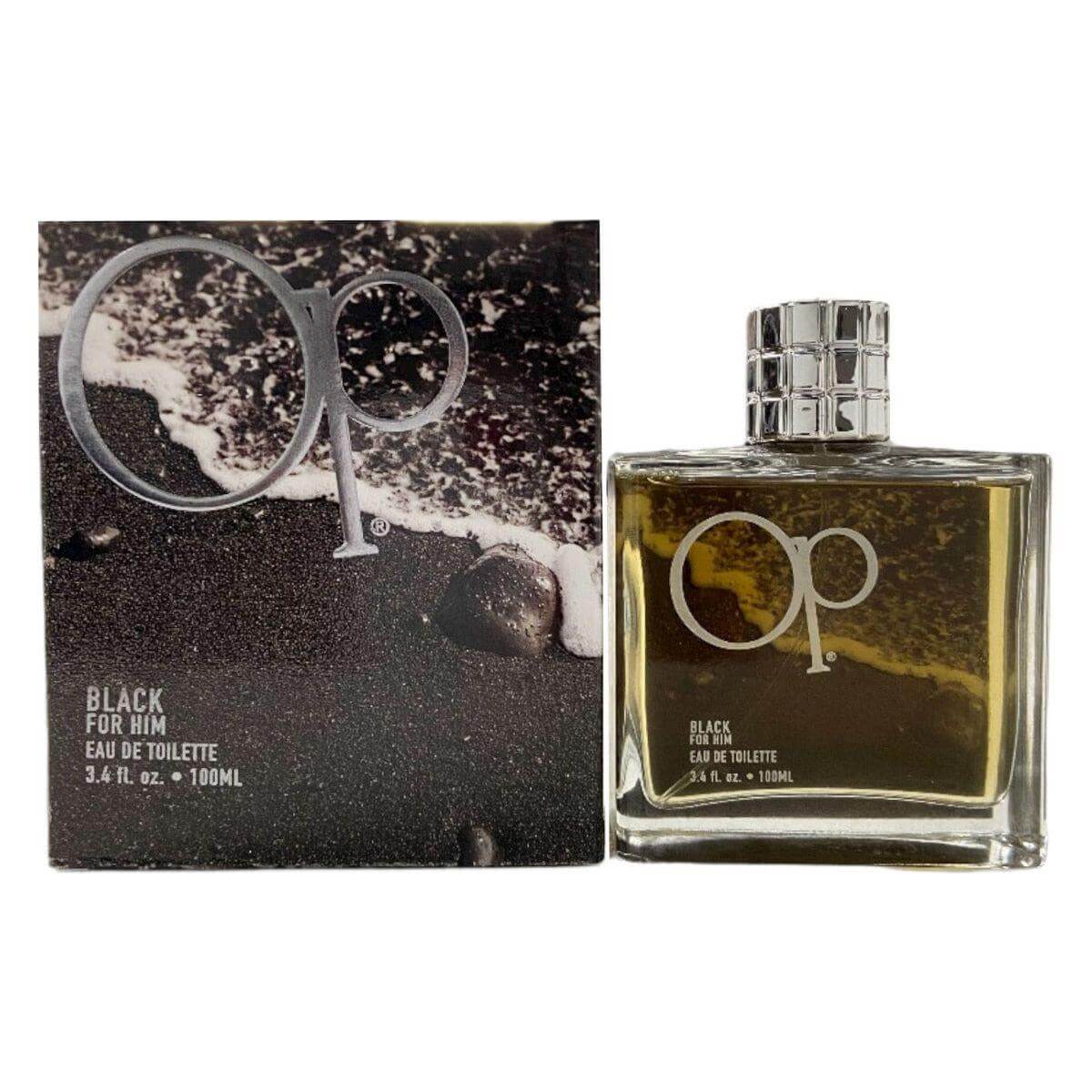 Op Black by Ocean Pacific cologne for men EDT 3.3 / 3.4 oz New In Box 819029013225
