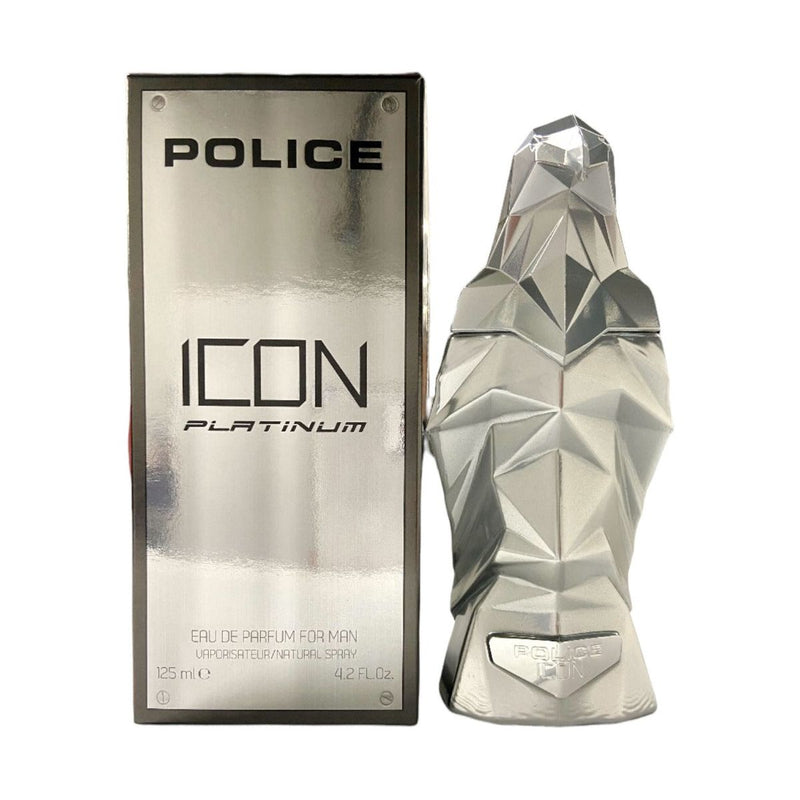 Icon Platinum by Police cologne for men EDP 4.2 oz New In Box