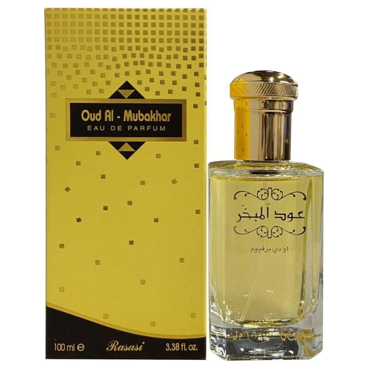Oudh Al Mubakkhar by Rasasi for unisex EDP 3.3 / 3.4 oz New in Box 614514840665