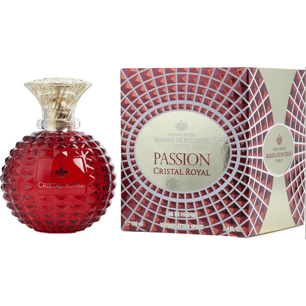 Passion Cristal Royal by Marina De Bourbon perfume EDP 3.3  / 3.4 oz New in Box 3494800017035