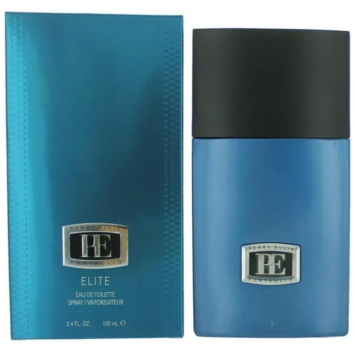 PE PORTFOLIO ELITE by Perry Ellis 3.4 oz EDT For MEN New in Box 844061001602