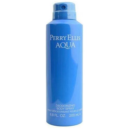 Perry Ellis AQUA for Men 6.8 oz Deodorizing Body Spray 8440610100318
