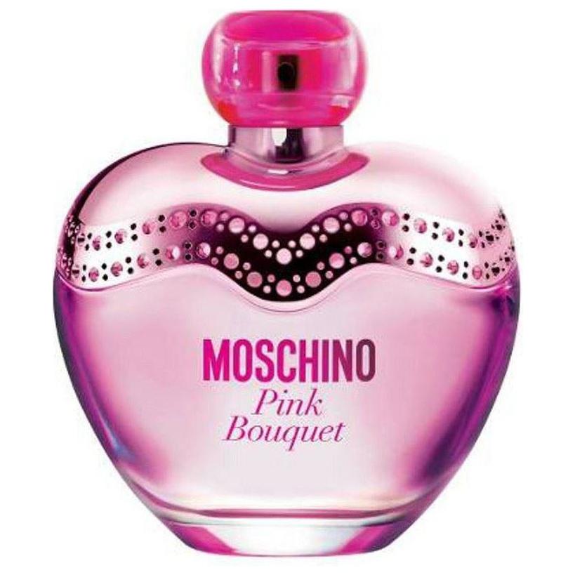 PINK BOUQUET by Moschino 3.3 / 3.4 oz Women edt Perfume NEW tester with cap 8011003809059