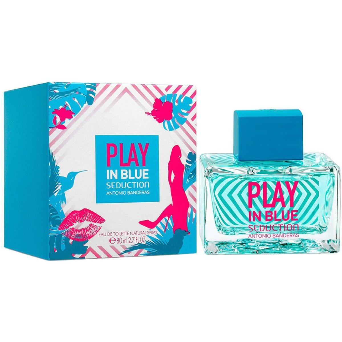 Play in Blue Seduction by Antonio Banderas for her EDT 2.7 8411061854914