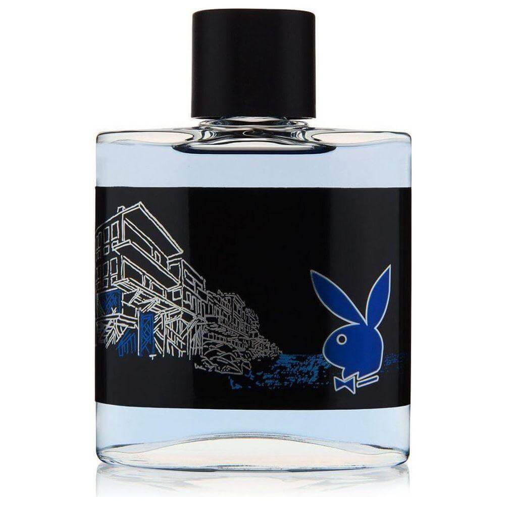 PLAYBOY MALIBU by Coty 3.4 oz EDT Cologne for Men New Damaged Box!