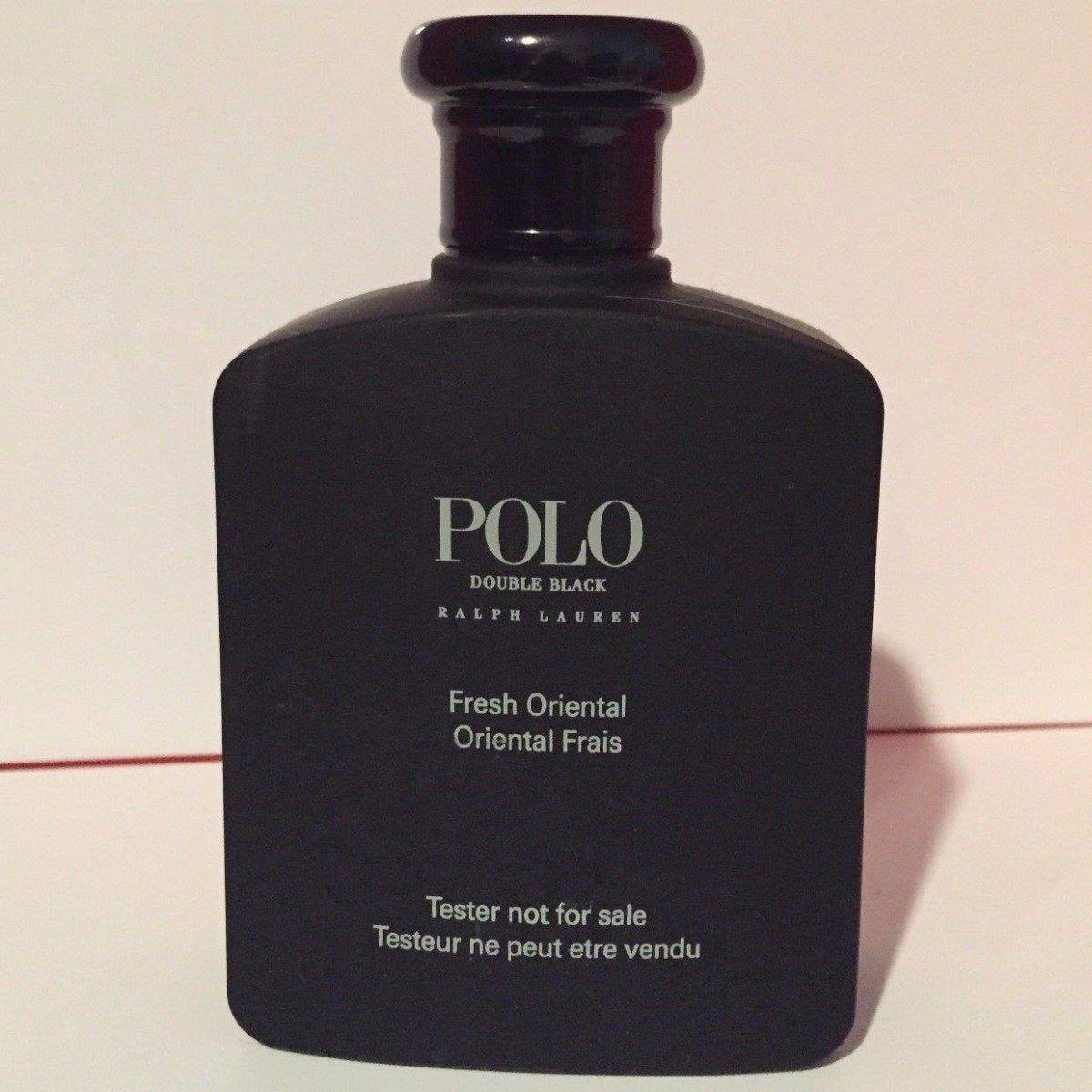 POLO DOUBLE BLACK by Ralph Lauren cologne men EDT 4.2 oz New Tester 3360377054325