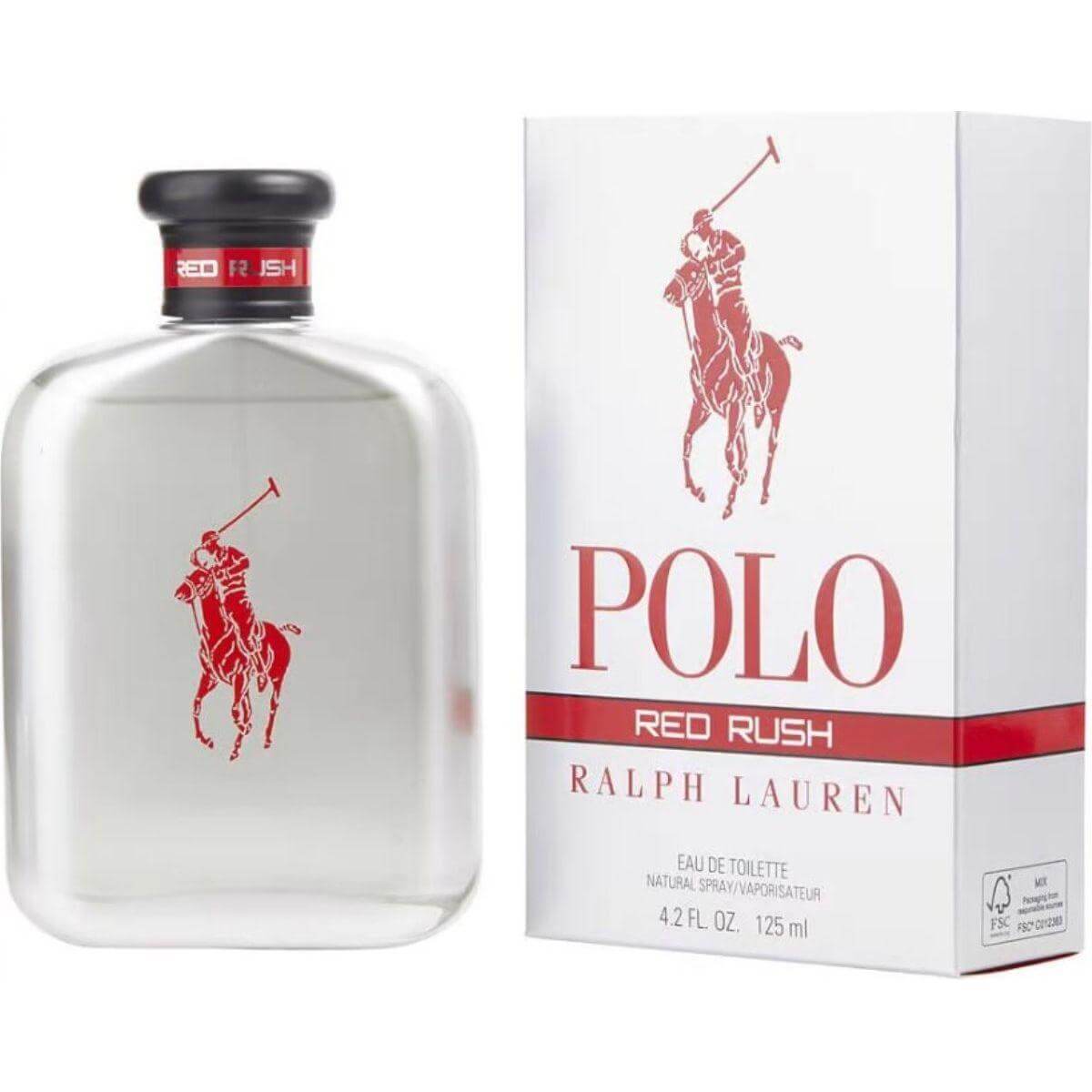 Polo Red Rush by Ralph Lauren cologne for men EDT 4.2 oz New in Box 3605971670930