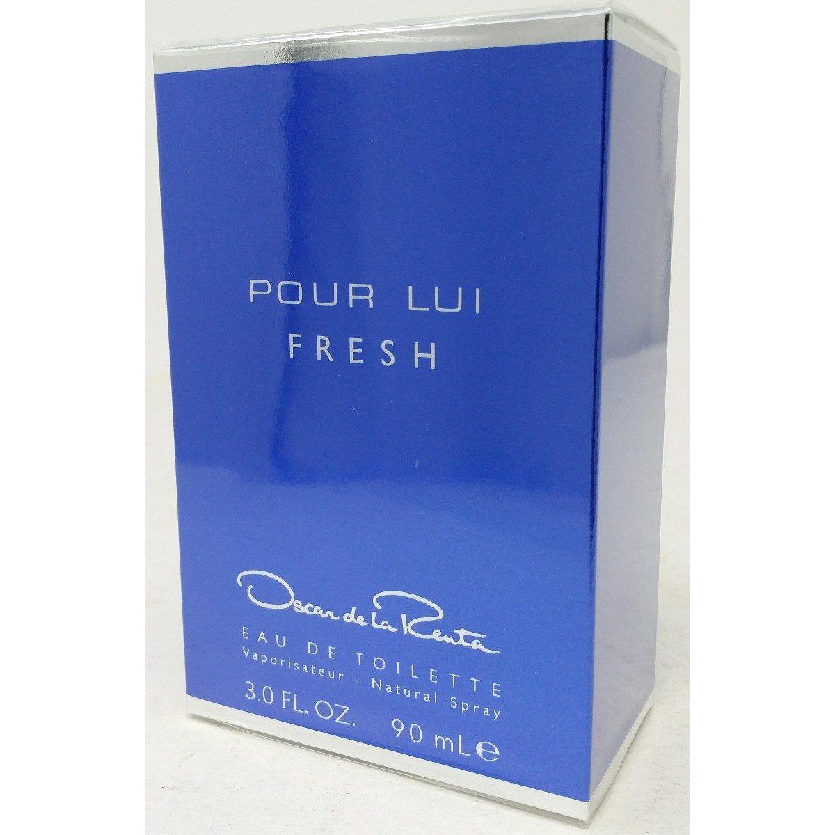 POUR LUI FRESH by Oscar de la Renta cologne for men 3.0 oz EDT New in Box 085715593184