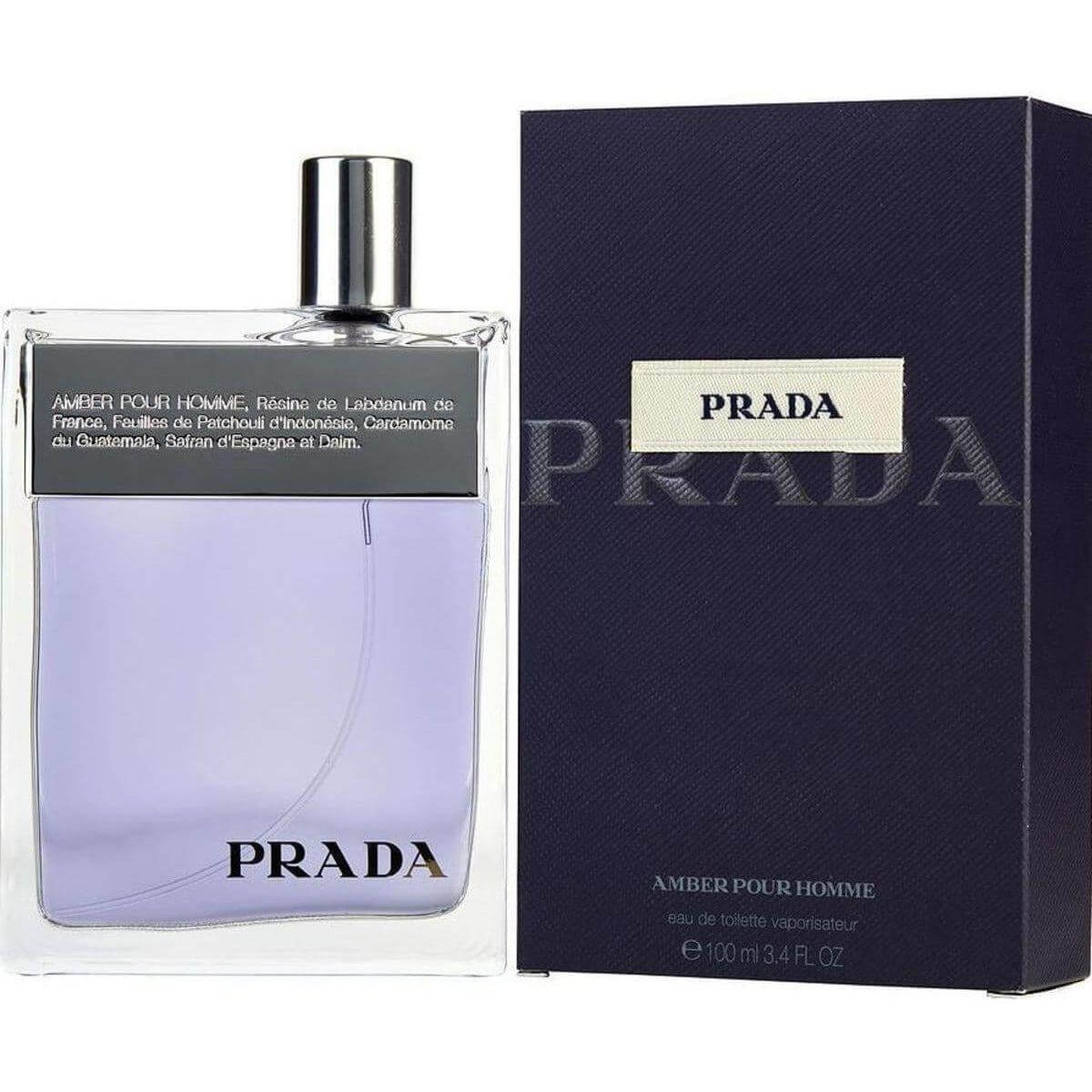 Prada Amber Pour Homme By Prada cologne EDT 3.3 / 3.4 oz New in Box 8435137704231