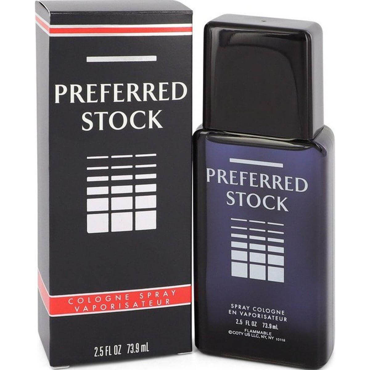 Preferred Stock by Coty cologne for men EDC 2.5 oz New in Box 031655126555