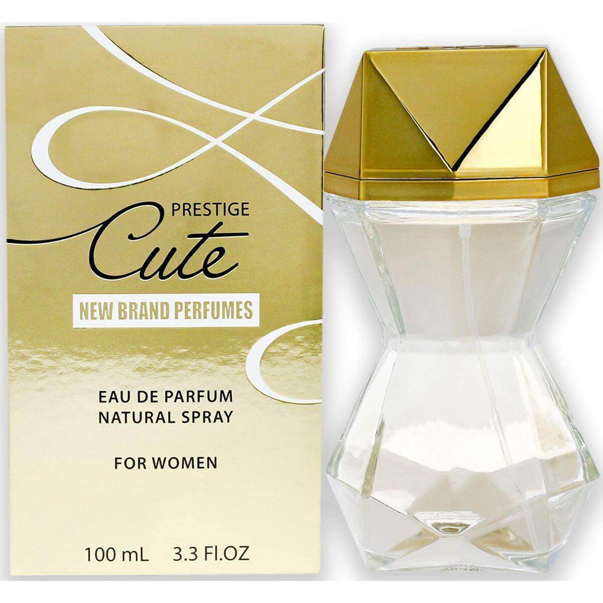 Prestige Cute by New Brand perfume for women EDP 3.3 /3.4 oz New In Box 5425017737087