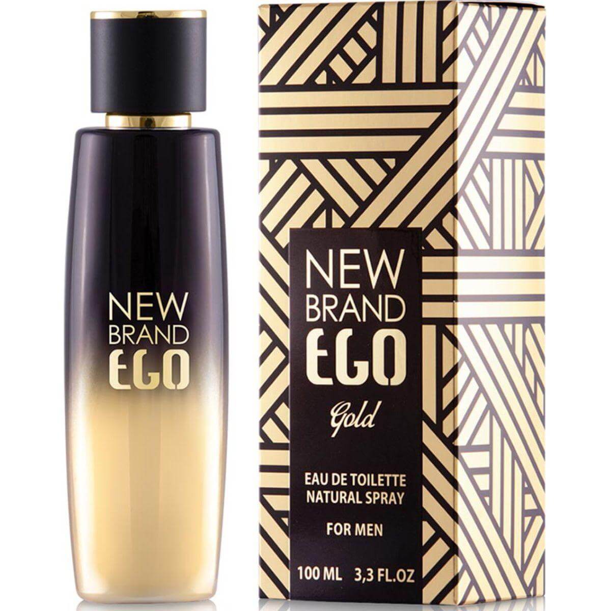Prestige Ego Gold by New Brand cologne for men EDT 3.3 /3.4 oz New In Box 5425017735113