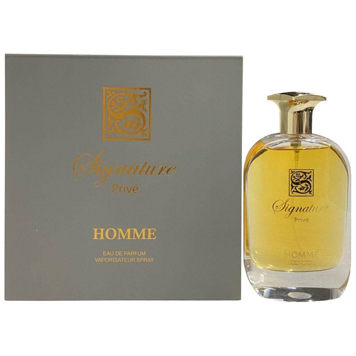 Prive Homme by Signature cologne EDP 3.3 / 3.4 oz New in Box 7806723188659