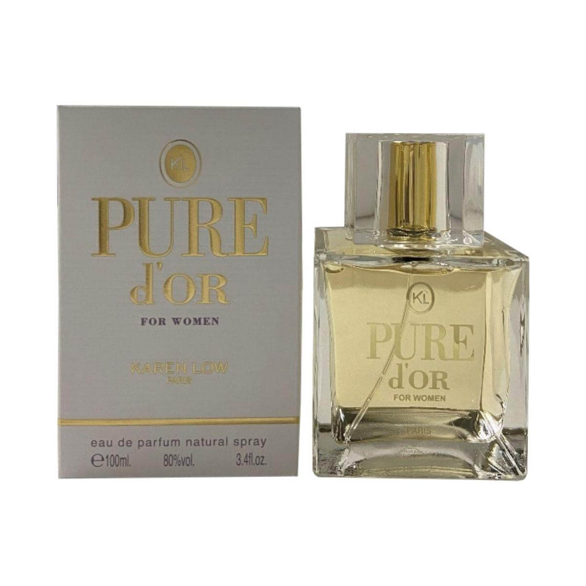 Pure d'Or by Karen Low perfume for women EDP 3.3 / 3.4 oz New In Box 3700134407283