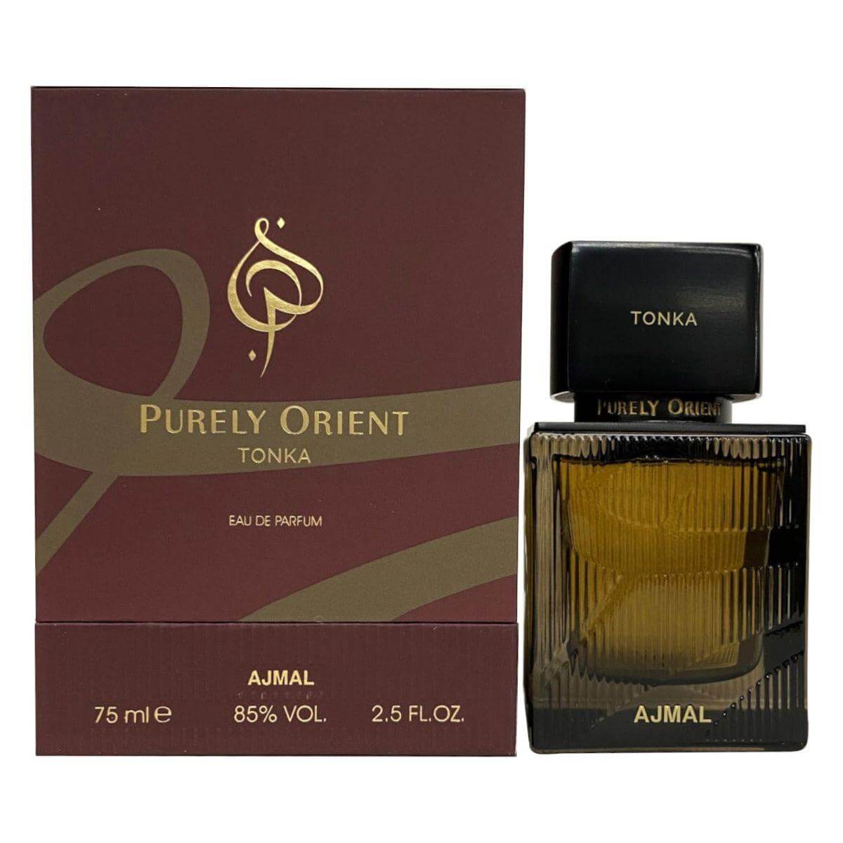 Purely Orient Tonka by Ajmal perfume for Unisex EDP 2.5 oz New In Box 6293708011520