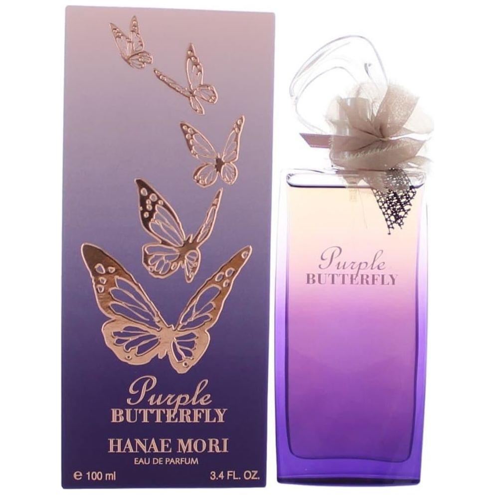 Purple Butterfly by Hanae Mori perfume for women 3.3 / 3.4 oz EDP New in Box 3526790003658