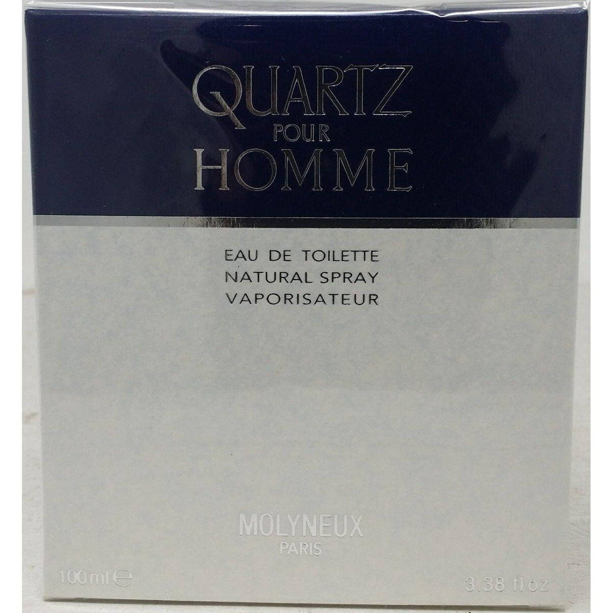 QUARTZ POUR HOMME by Molyneux cologne 3.38 oz EDT For Men New in Box 3331845870877