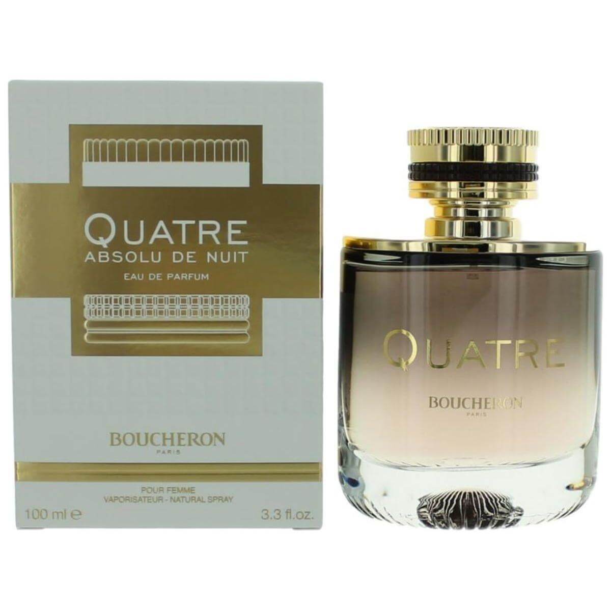 QUATRE Absolu de Nuit by Boucheron perfume for her EDP 3.3 / 3.4 oz New in Box 3386460087056