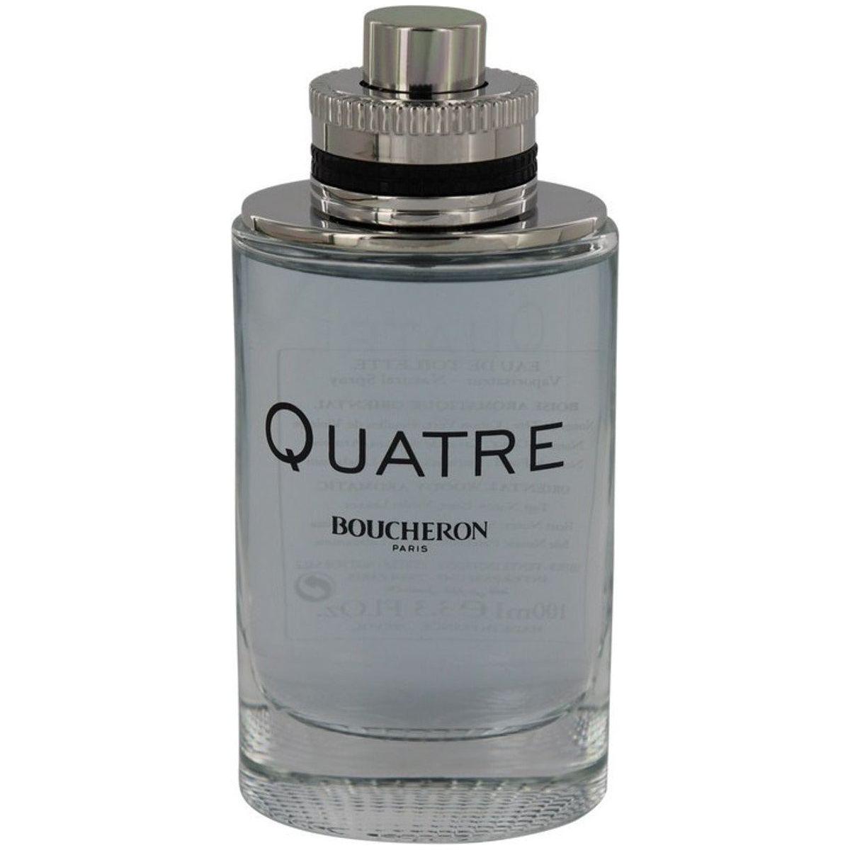 QUATRE by Boucheron cologne for men EDT 3.3 / 3.4 oz New Tester 3386460066167