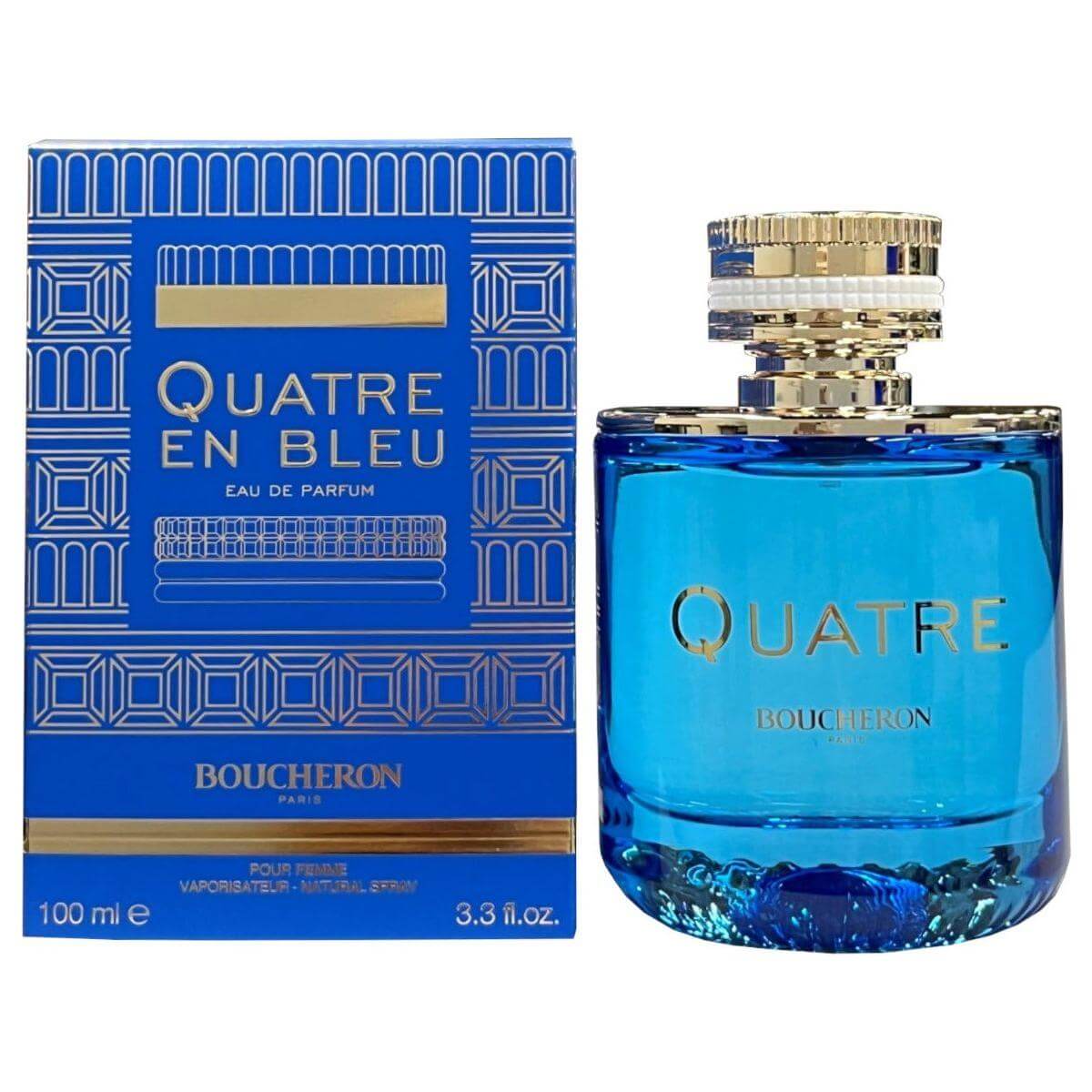 Quatre En Bleu by Boucheron perfume for women EDP 3.3 / 3.4 oz New in Box 3386460124966