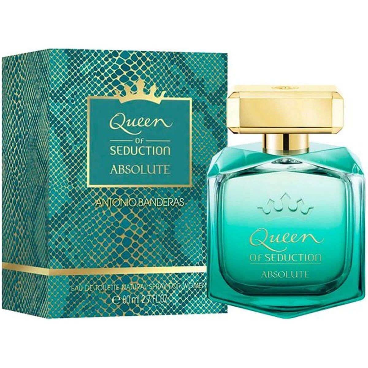 Queen of Seduction Absolute by Antonio Banderas for her EDT 2.7 oz New in Box 8411061990636