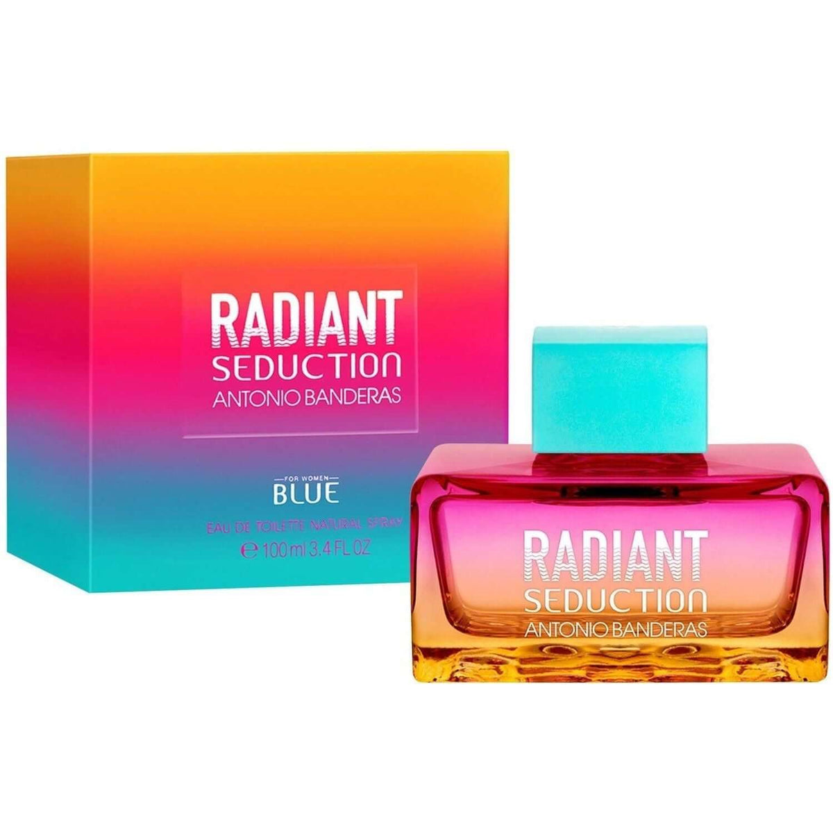 Radiant Seduction Blue by Antonio Banderas for women EDT 3.3 / 3.4 oz New in Box 8411061820216