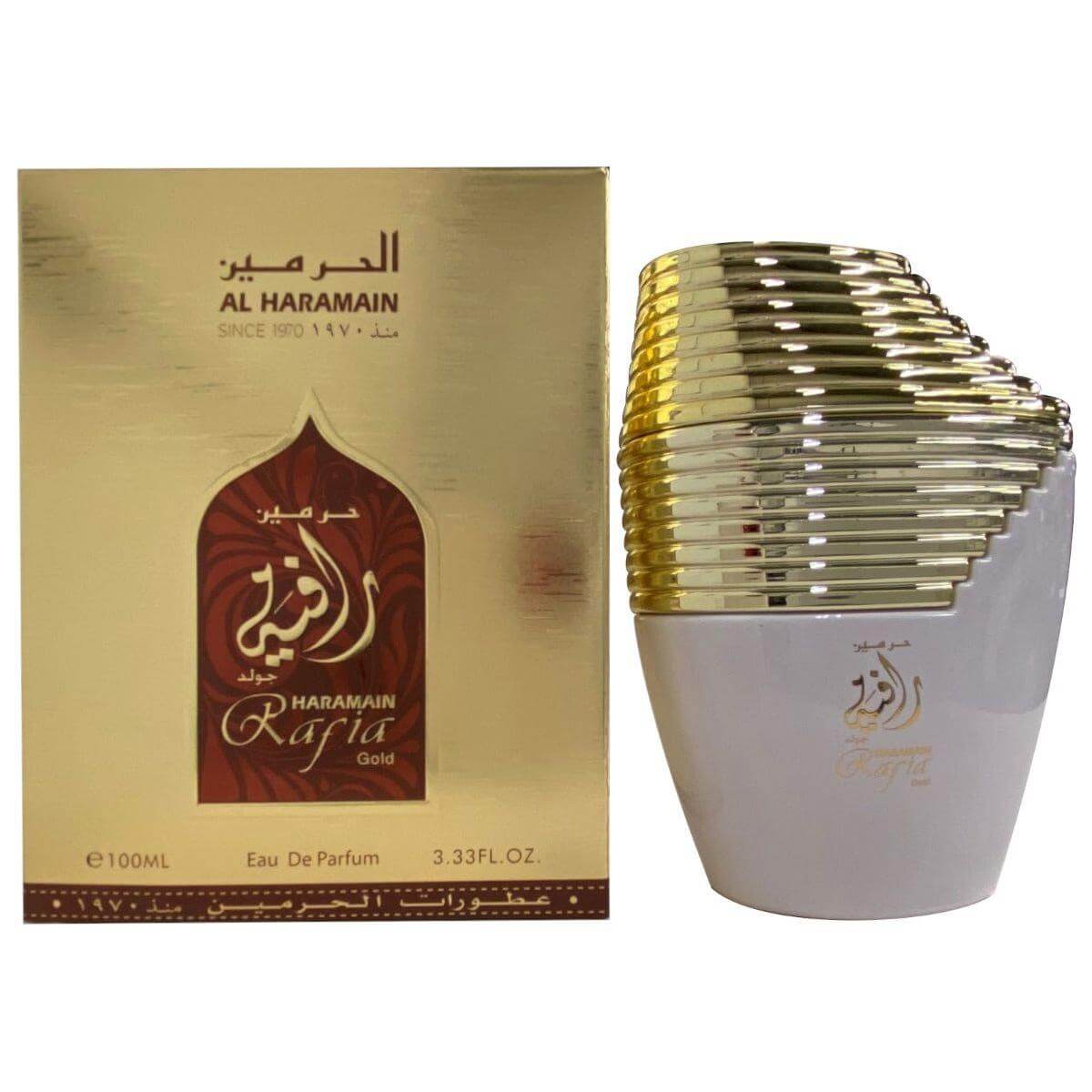 Rafia Gold by Al Haramain perfume for women EDP 3.3 / 3.4 oz New in Box 6291100130573