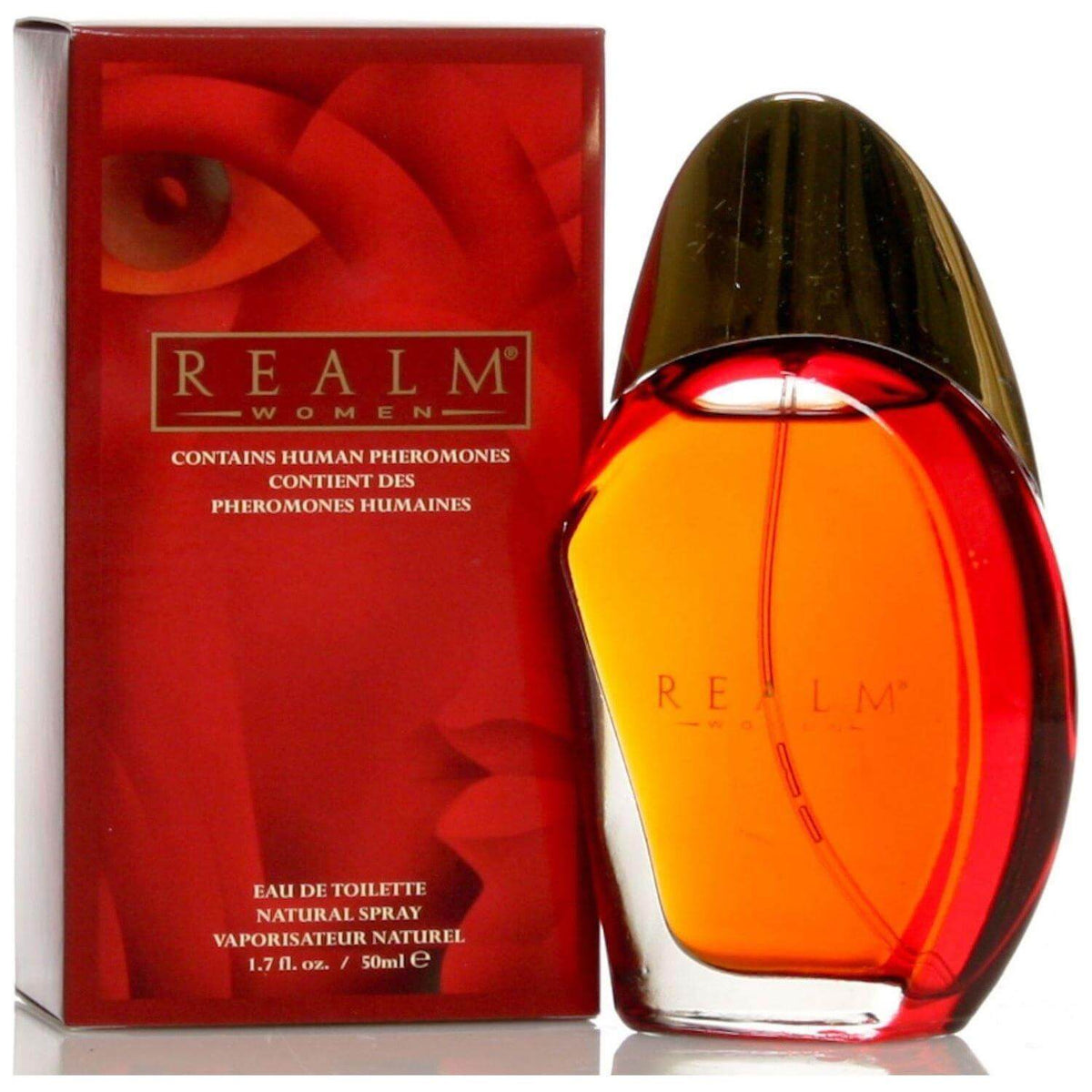 REALM WOMEN Erox Corp spray EDT 1.7 oz 1.6 New in Box 603531180014