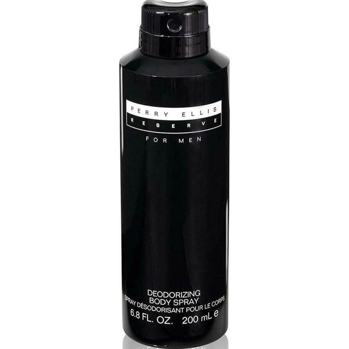 Reserve by Perry Ellis Deodorizing body spray for men 6.8 oz New 844061011250