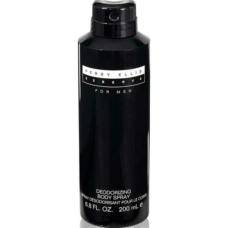 Perry Ellis Reserve by Perry Ellis Deodorizing body spray for men 6.8 oz New at $ 9.04
